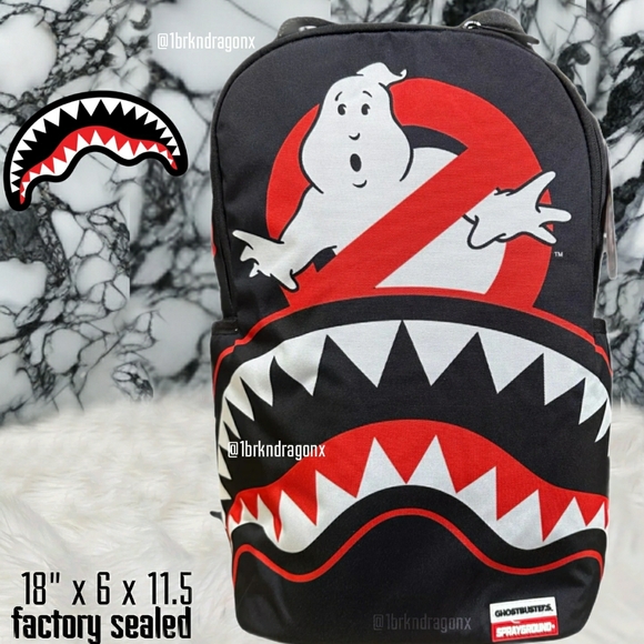 NWT Sprayground Ghostbusters Backpack Last 1 Unisex Boys Girls Back.to School - Picture 10 of 14